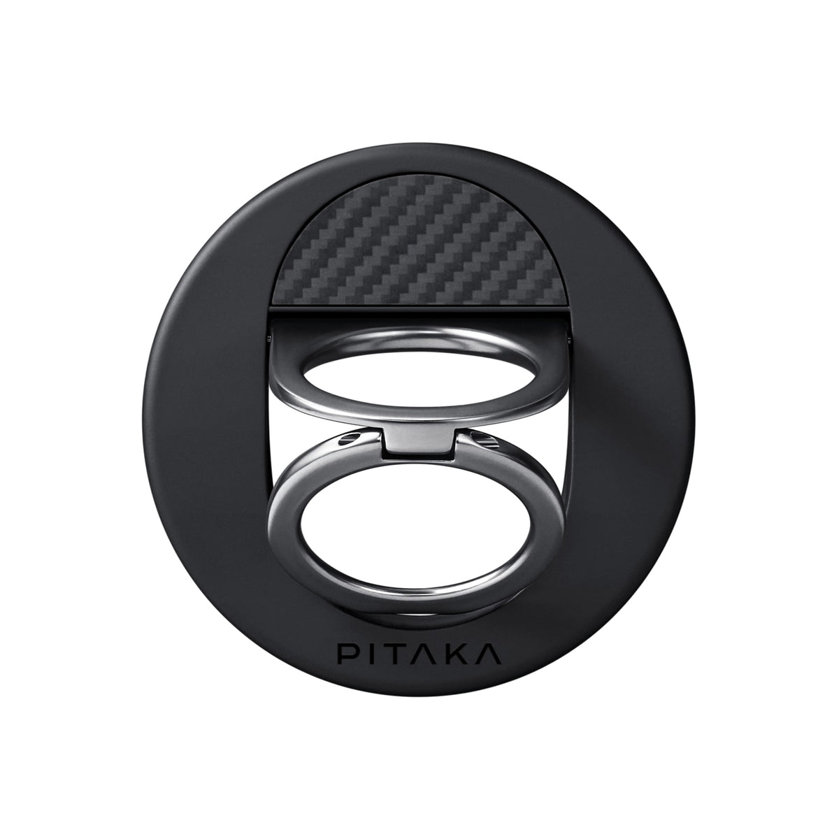 Stojánek s gripem pro iPhone Pitaka MagEZ Grip 3 - černý