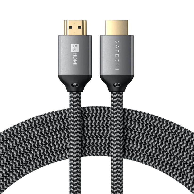 Opletený 2m kabel Satechi 8K Ultra HD High Speed HDMI - černý - bonami.click