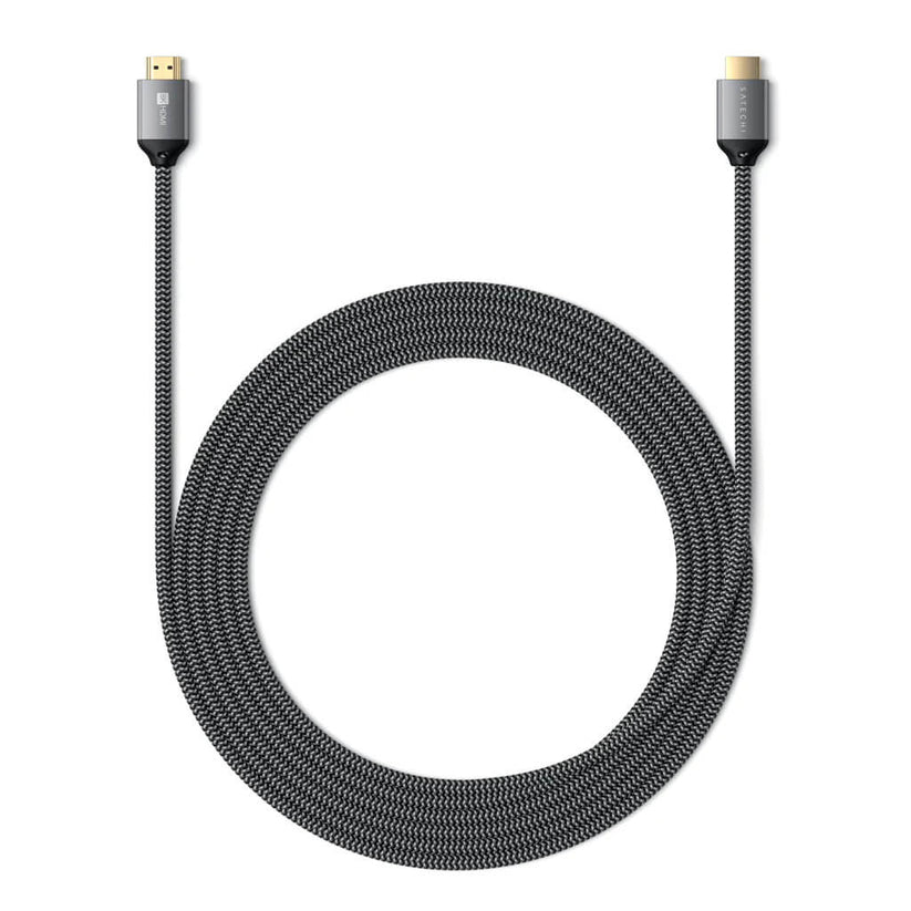 Opletený 2m kabel Satechi 8K Ultra HD High Speed HDMI - černý - bonami.click