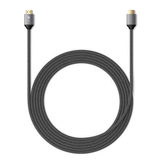 Opletený 2m kabel Satechi 8K Ultra HD High Speed HDMI - černý - bonami.click