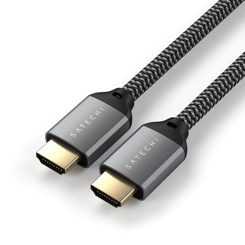 Opletený 2m kabel Satechi 8K Ultra HD High Speed HDMI - černý - bonami.click