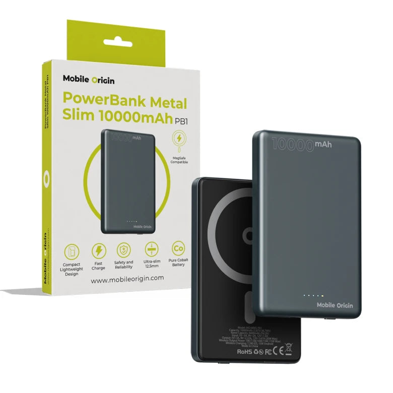 Bezdrátová powerbanka Mobile Origin 10 000 mAh s podporou MagSafe