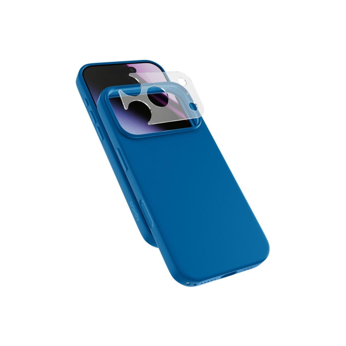 Kryt pro iPhone 17 Pro/18 Pro Epico Silicone Pro Mag+ Case - modrý