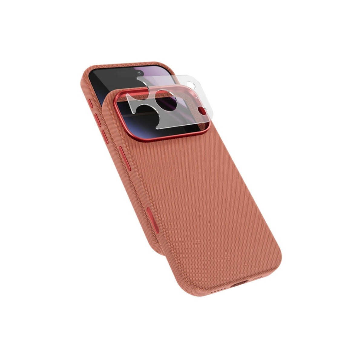 Kryt pro iPhone 17 Pro/18 Pro Epico SolidWoven Pro Mag+ Case - siensky hnědý