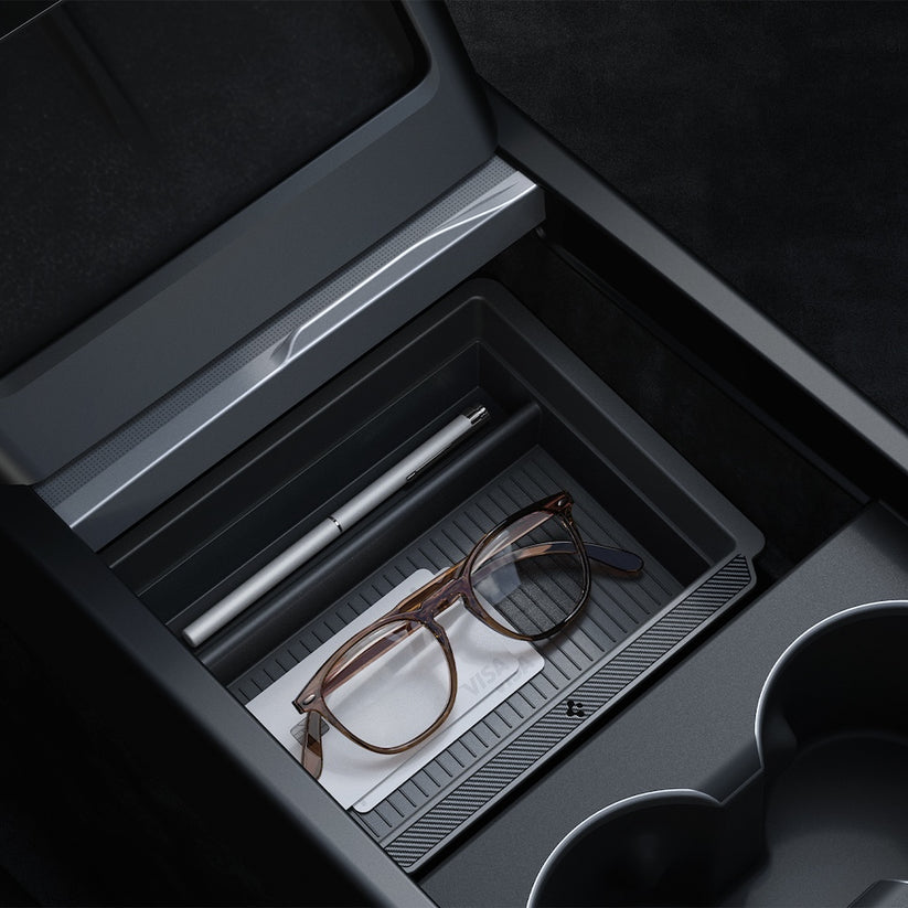 Organizér pro přední konzoli Spigen Tesla Sliding Console Organizer - černý - bonami.click