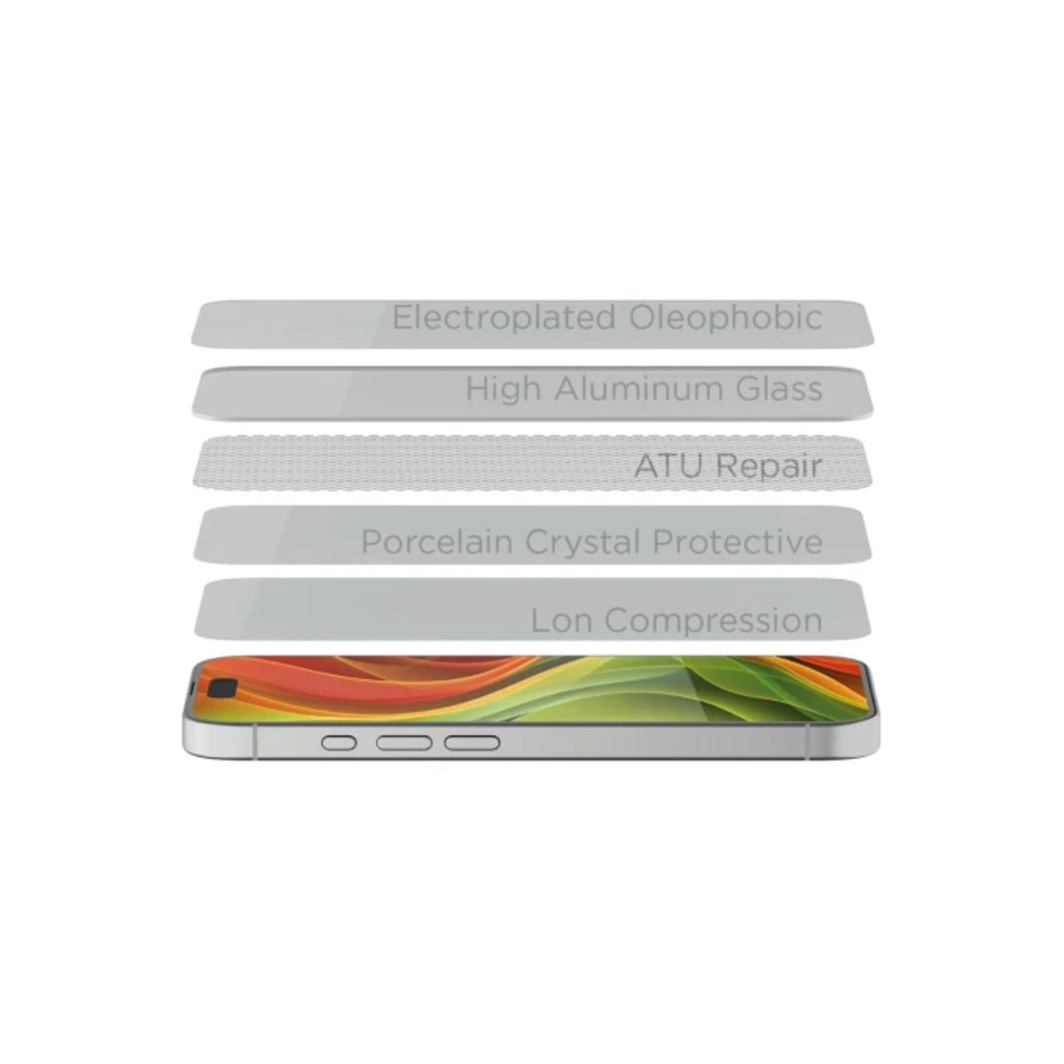 Ochranné sklo pro iPhone 15 Mobile Origin Screen Guard Spare Glass