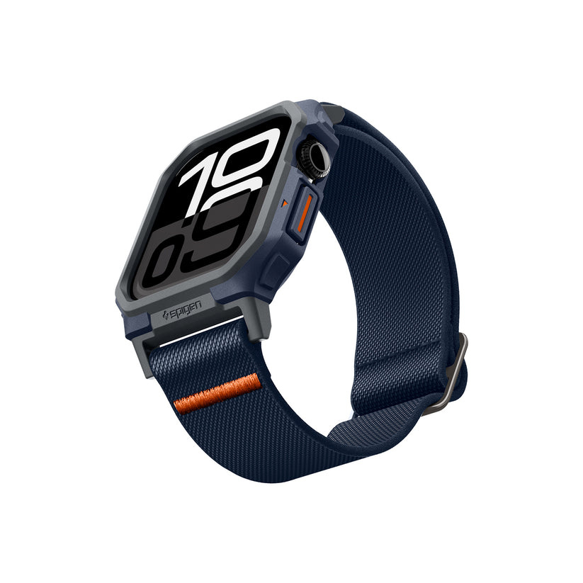 Řemínek pro Apple Watch 46mm Spigen Lite Fit Pro - tmavě modrý - bonami.click