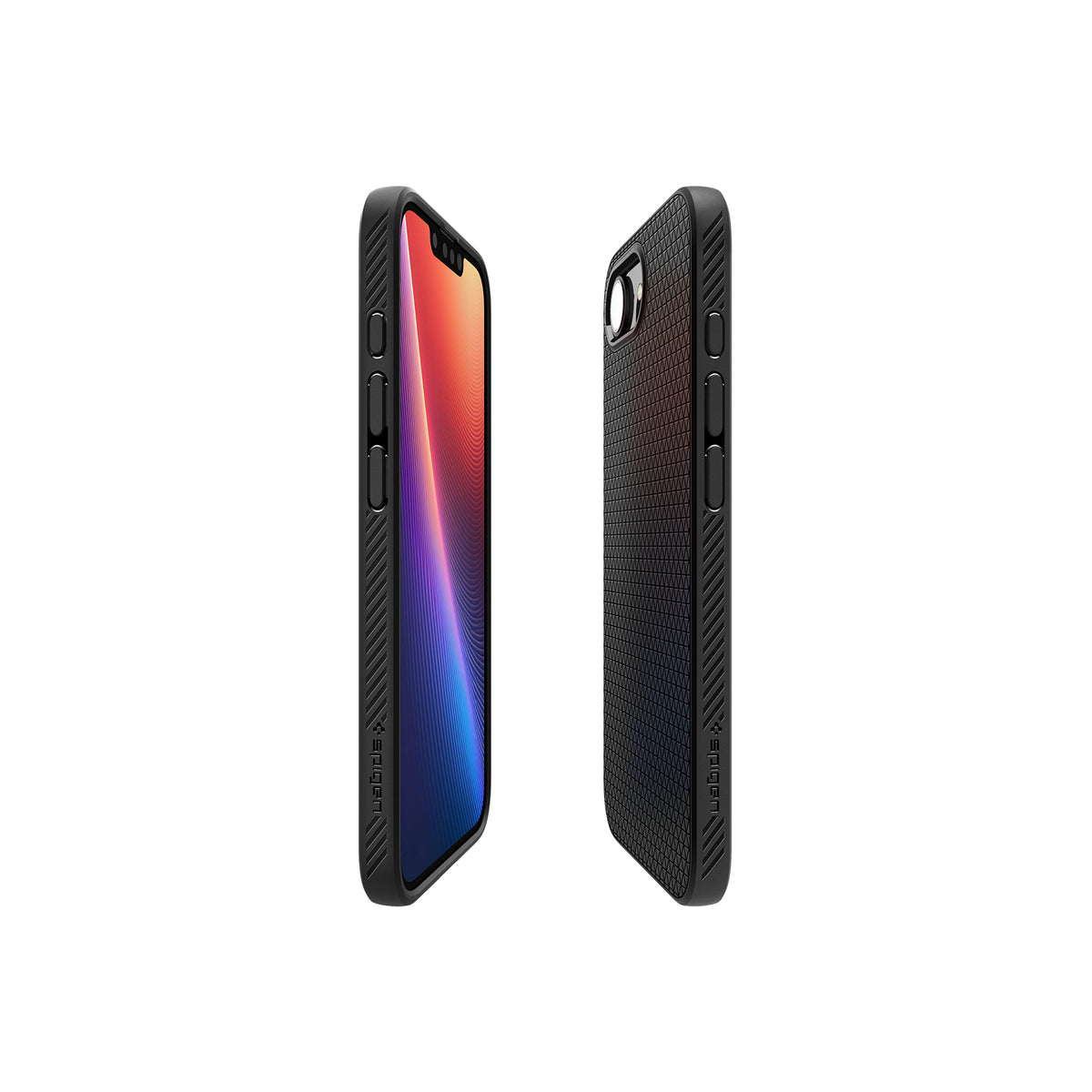 Kryt pro iPhone 16e Spigen Liquid Air - matně černý - bonami.click
