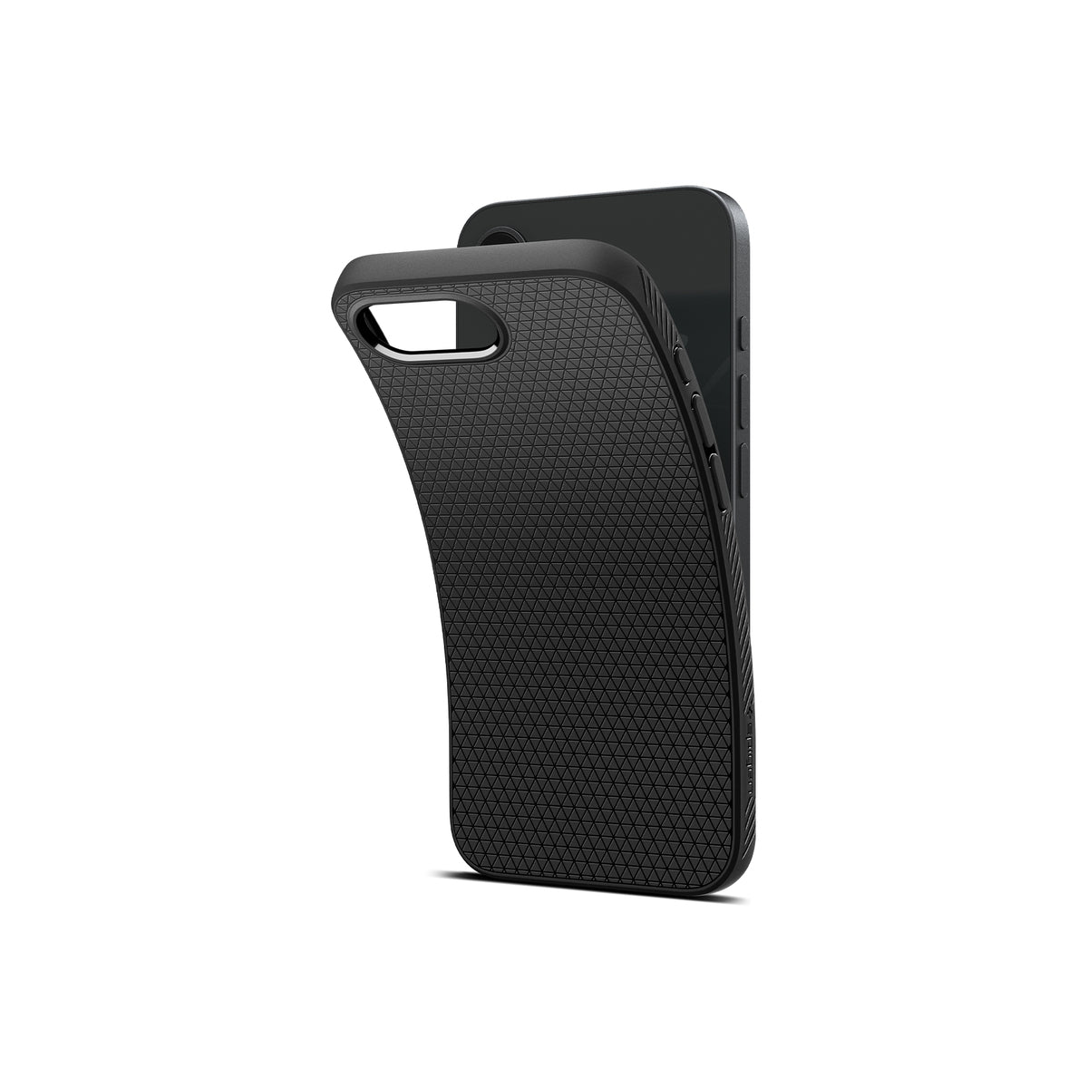 Kryt pro iPhone 16e Spigen Liquid Air - matně černý - bonami.click