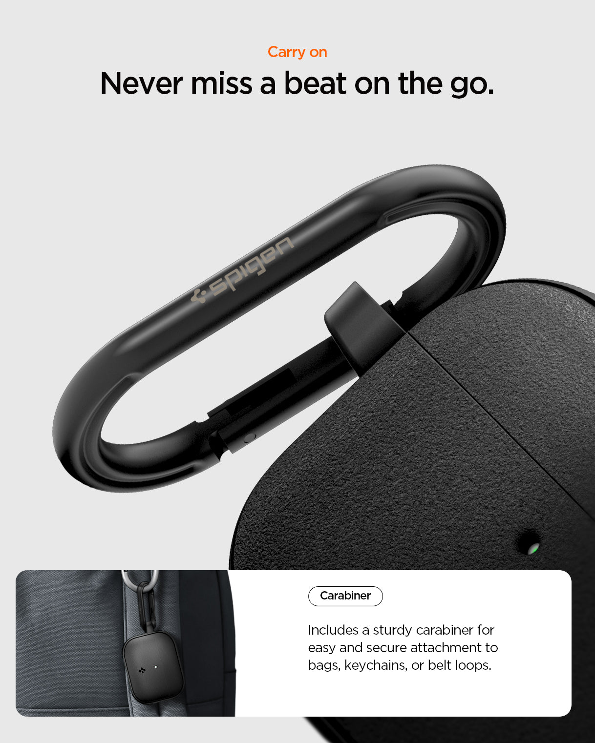 Pouzdro pro AirPods Pro 3 Spigen Vault - černé