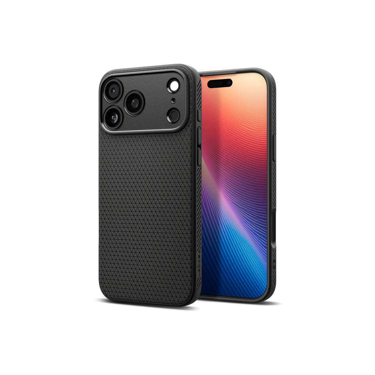Kryt pro iPhone 17 Pro Max Spigen Liquid Air - matně černý - bonami.click