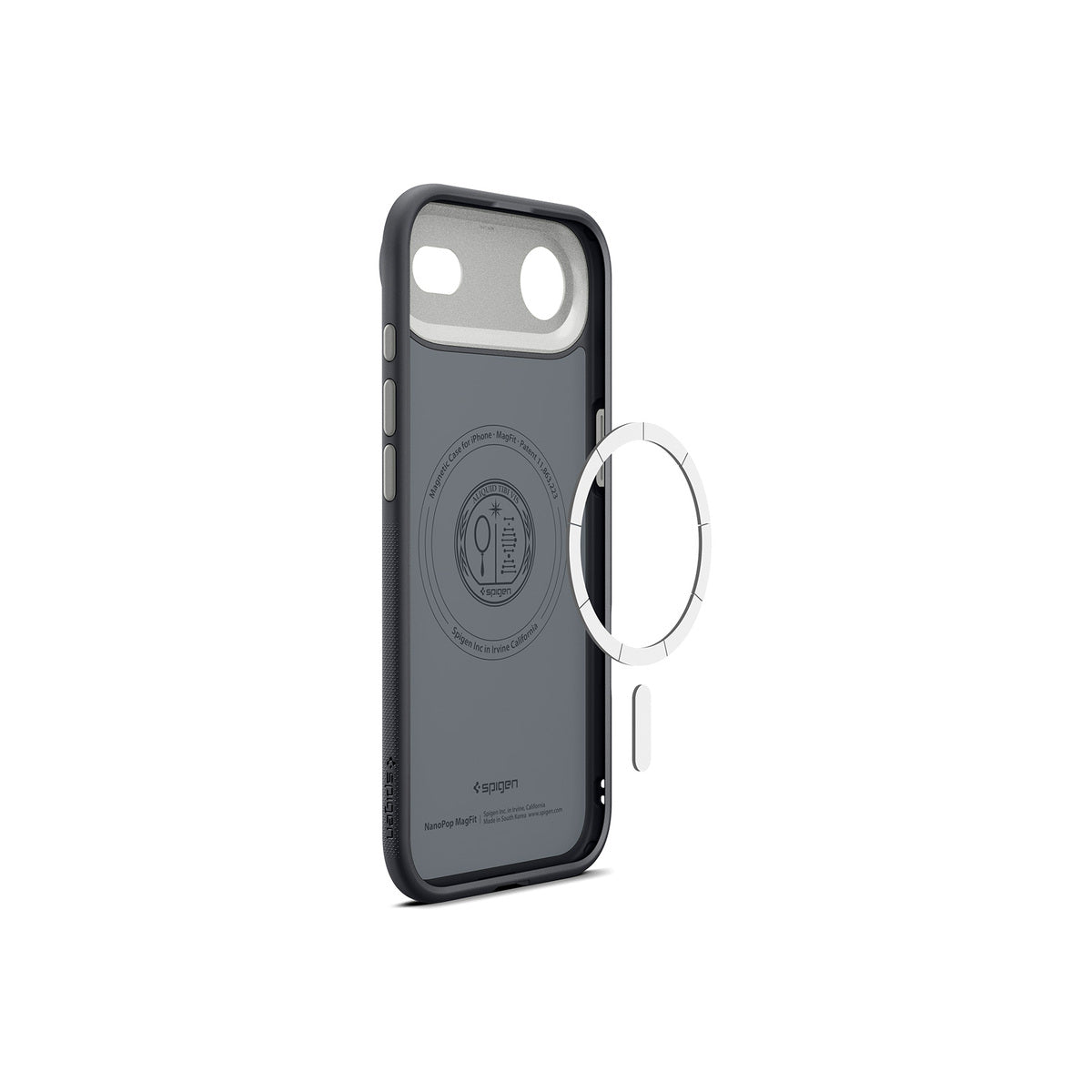 Kryt pro iPhone Air Spigen Nano Pop MagSafe - černý sezam - bonami.click