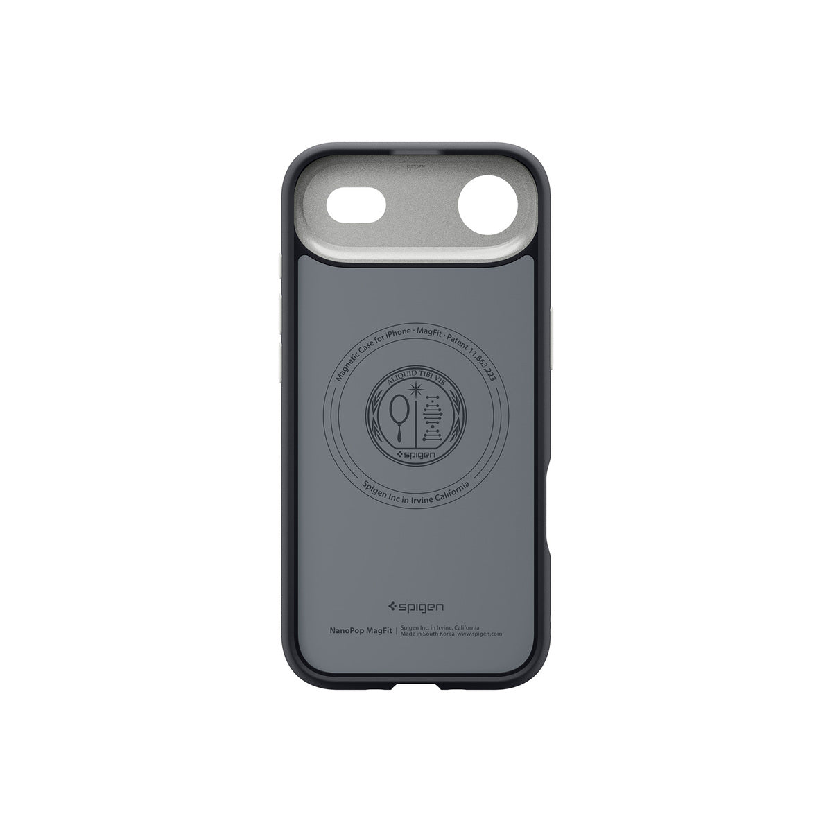 Kryt pro iPhone Air Spigen Nano Pop MagSafe - černý sezam - bonami.click