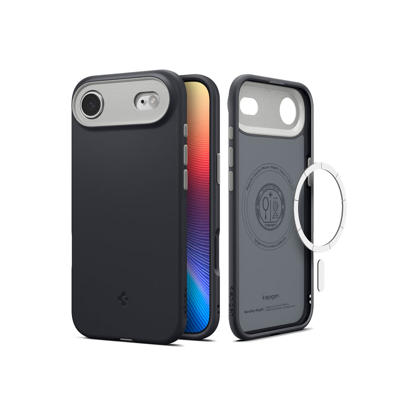 Kryt pro iPhone Air Spigen Nano Pop MagSafe - černý sezam - bonami.click
