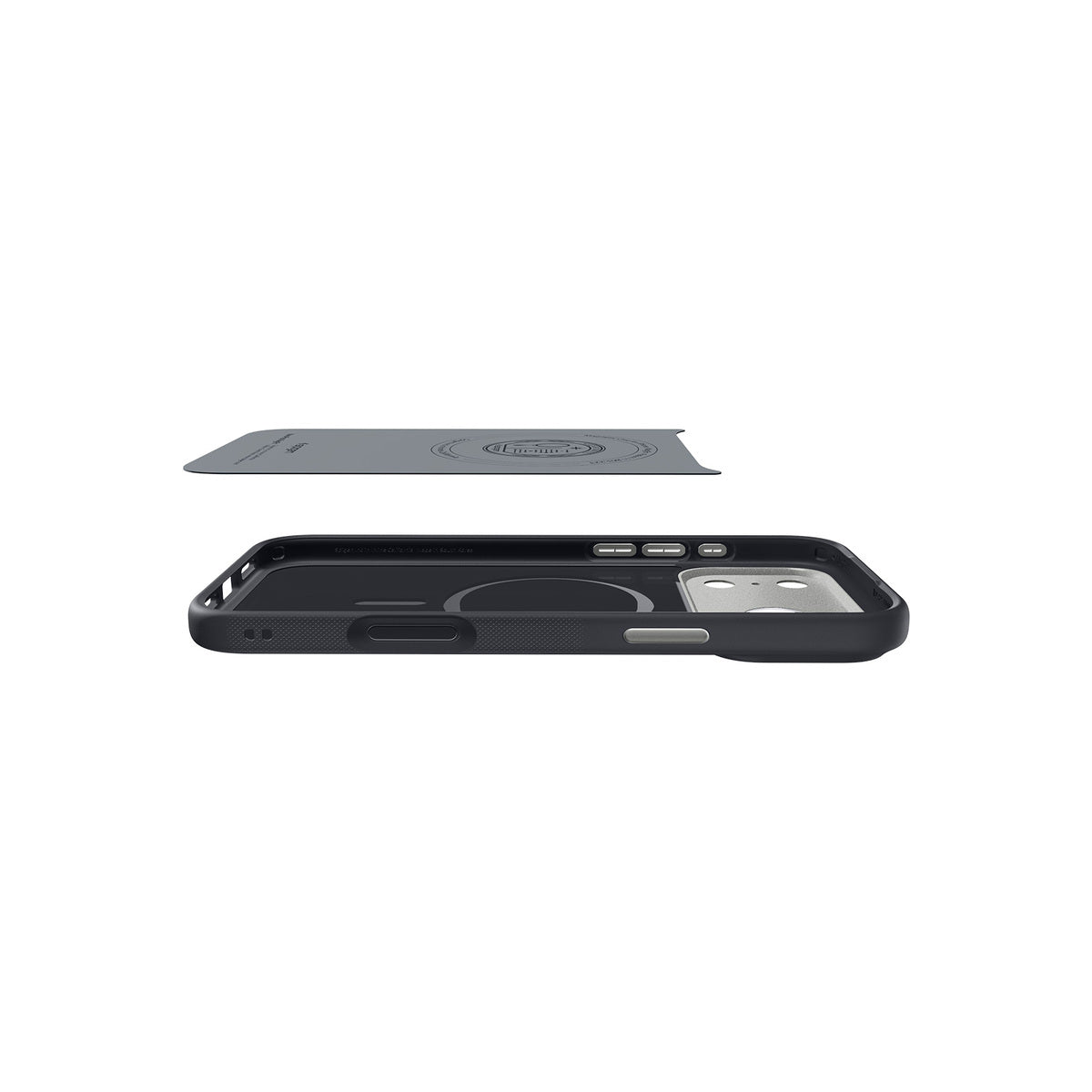 Kryt pro iPhone 17 Pro Spigen Nano Pop MagSafe - černý sezam - bonami.click