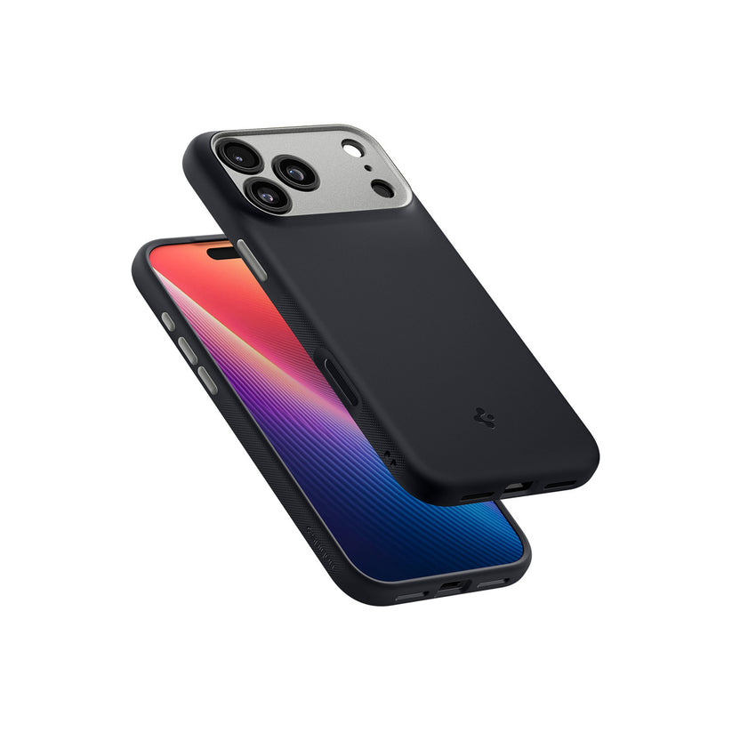 Kryt pro iPhone 17 Pro Spigen Nano Pop MagSafe - černý sezam - bonami.click