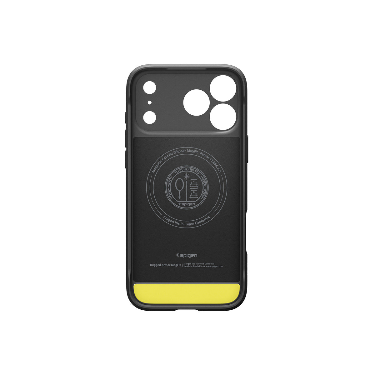 Kryt pro iPhone 17 Pro Spigen Rugged Armor MagSafe - matně černý - bonami.click