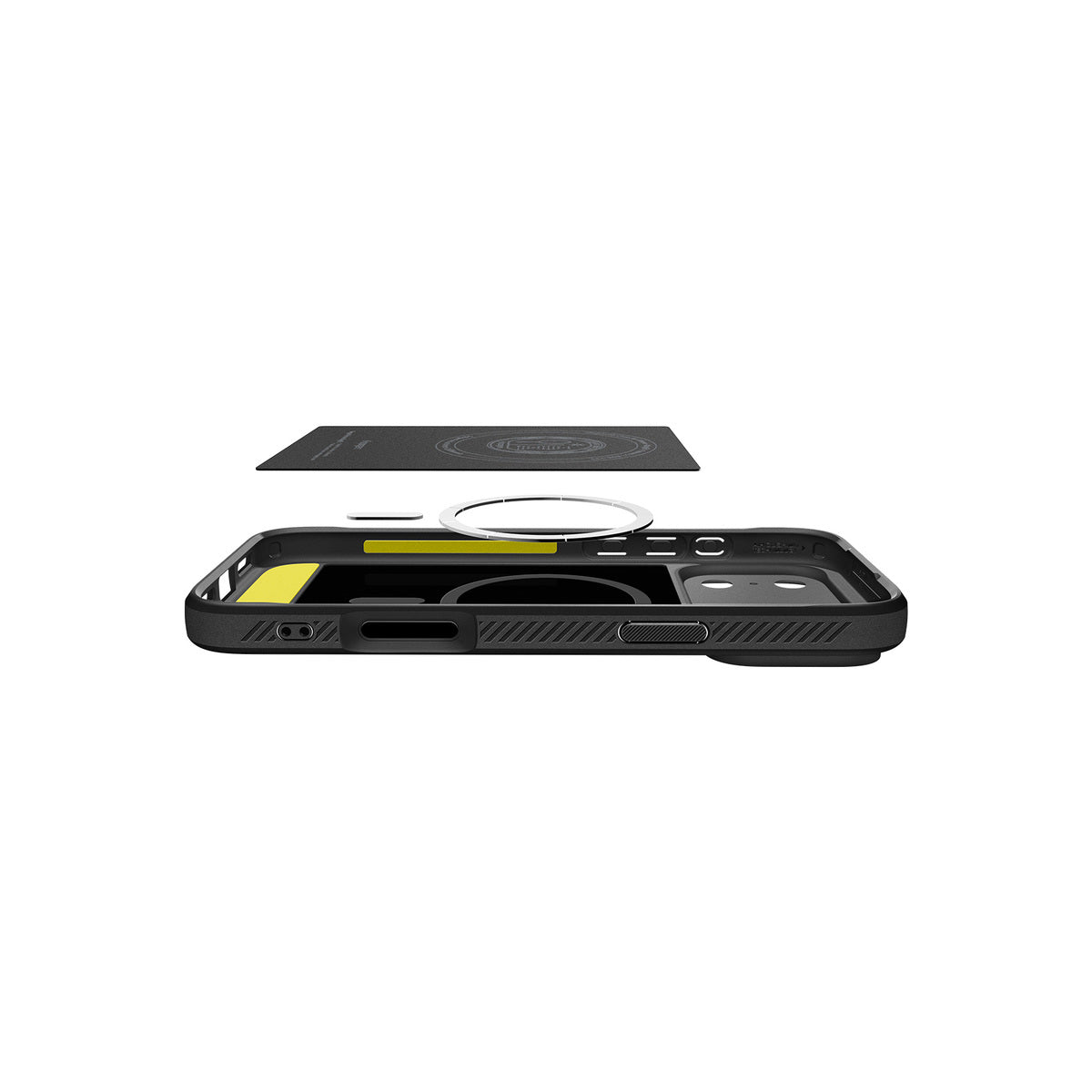 Kryt pro iPhone 17 Pro Spigen Rugged Armor MagSafe - matně černý - bonami.click