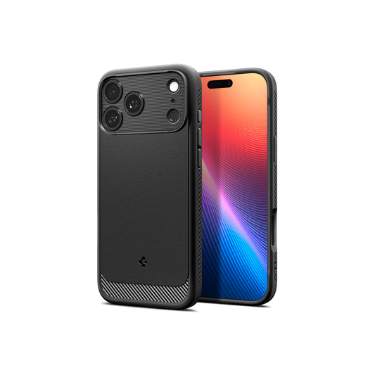 Kryt pro iPhone 17 Pro Spigen Rugged Armor MagSafe - matně černý - bonami.click