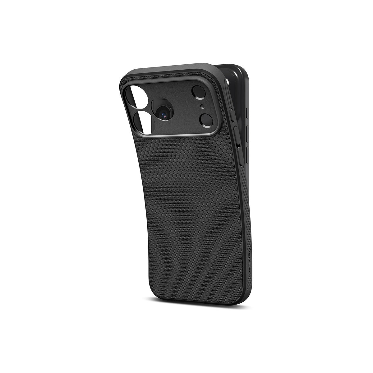 Kryt pro iPhone 17 Pro Spigen Liquid Air - matně černý - bonami.click