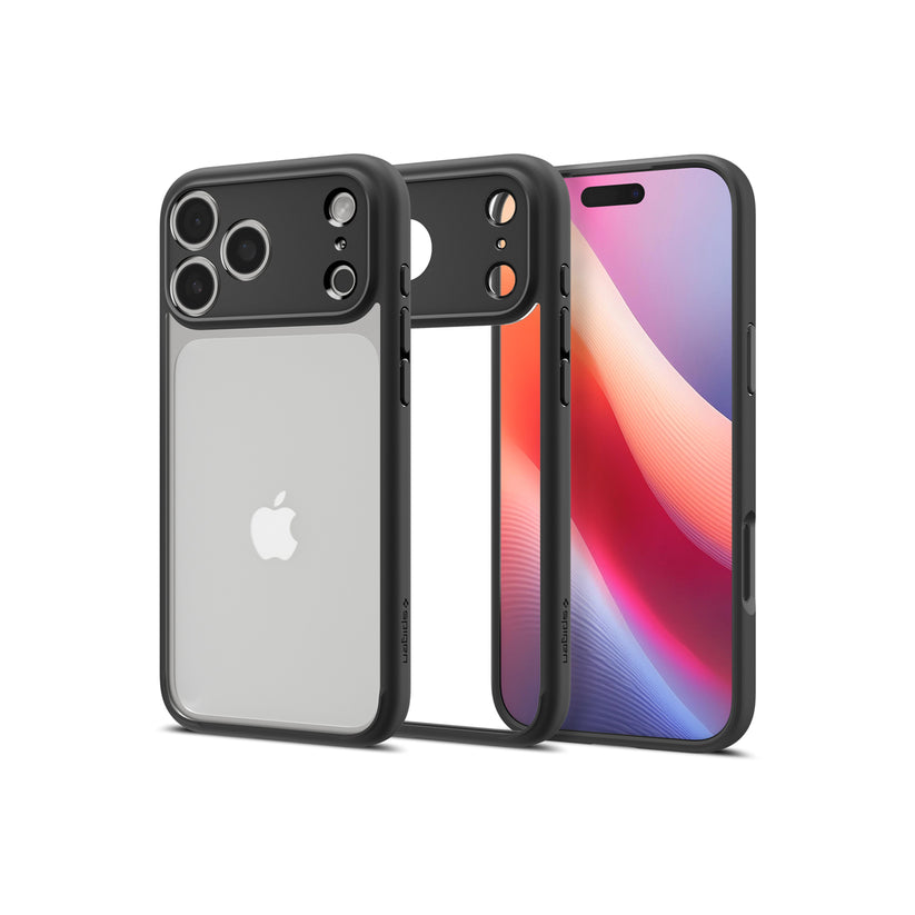 Kryt pro iPhone 17 Pro Spigen Ultra Hybrid - matně černý - bonami.click