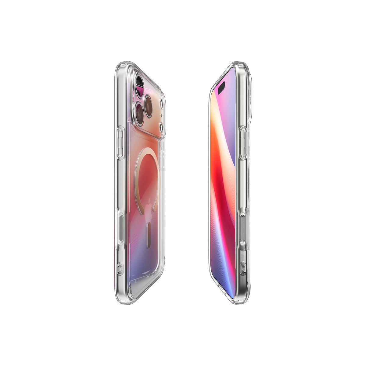 Kryt pro iPhone 17 Pro Spigen Ultra Hybrid MagSafe - průhledně zlatý - bonami.click