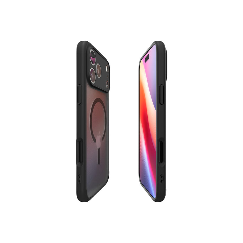 Kryt pro iPhone 17 Pro Spigen Ultra Hybrid MagSafe - černý mráz - bonami.click