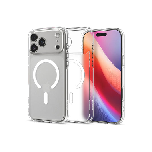 Kryt pro iPhone 17 Pro Spigen Ultra Hybrid MagSafe - bílý mráz - bonami.click