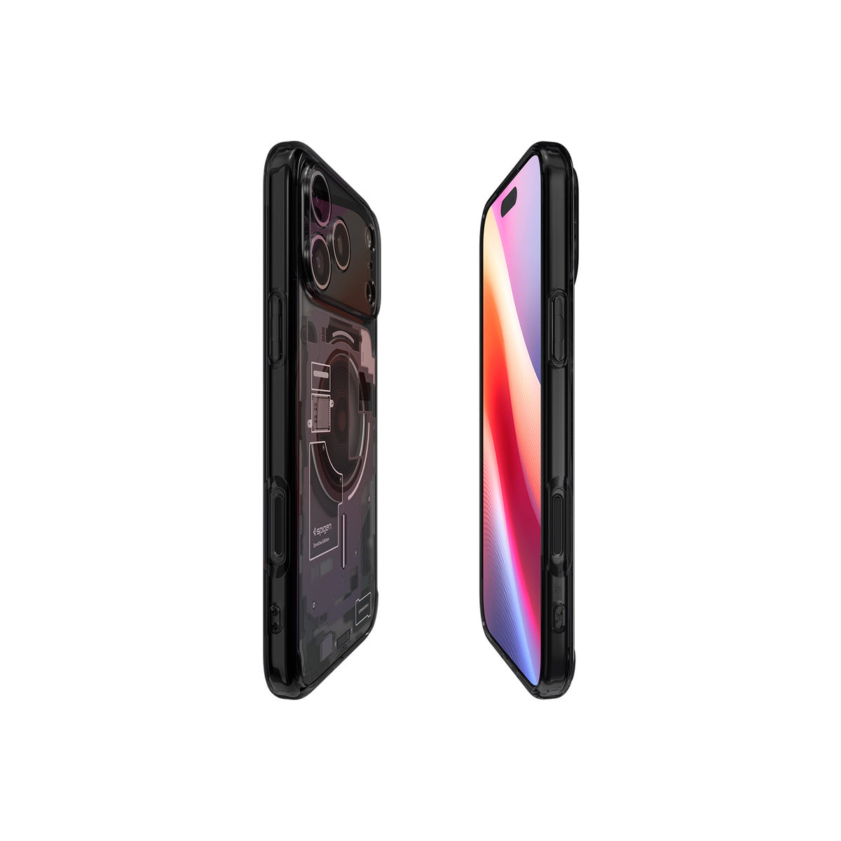 Kryt pro iPhone 17 Pro Spigen Ultra Hybrid MagSafe - zero one black - bonami.click