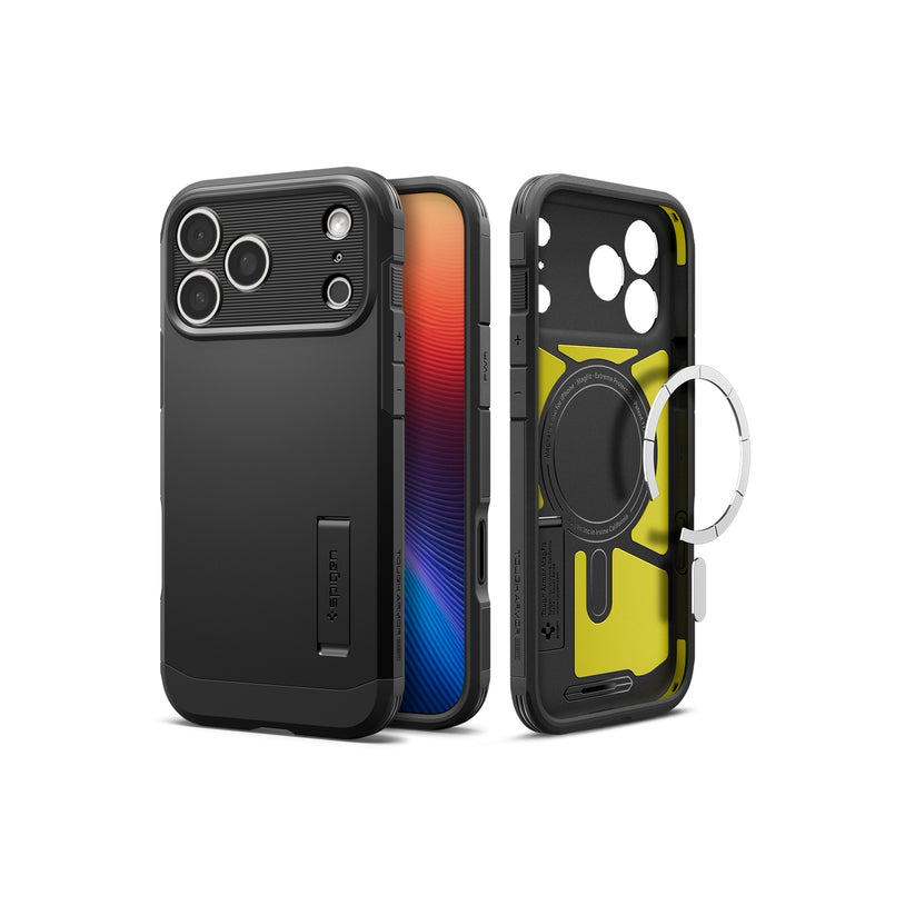 Kryt pro iPhone 17 Pro Spigen Tough Armor T MagSafe - černý - bonami.click