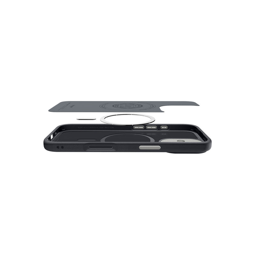 Kryt pro iPhone 17 Spigen Nano Pop MagSafe - černý sezam - bonami.click