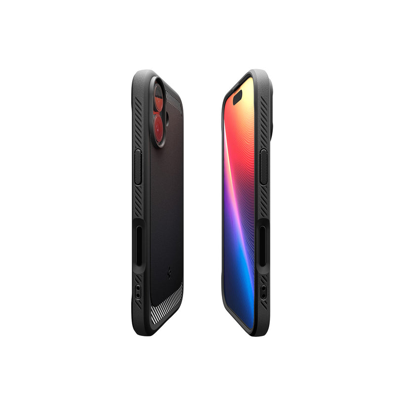 Kryt pro iPhone 17 Spigen Rugged Armor MagSafe - matně černý - bonami.click