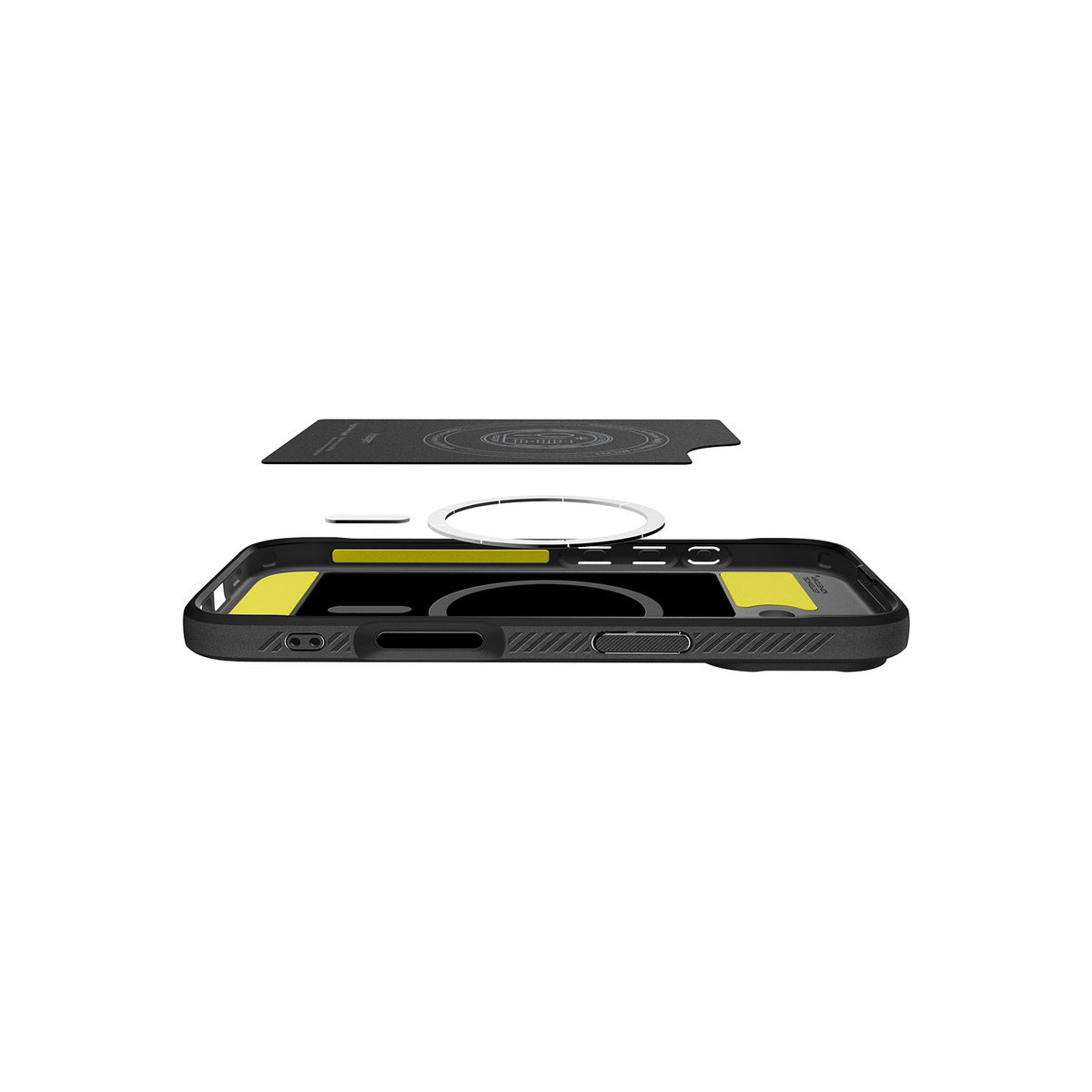 Kryt pro iPhone 17 Spigen Rugged Armor MagSafe - matně černý - bonami.click