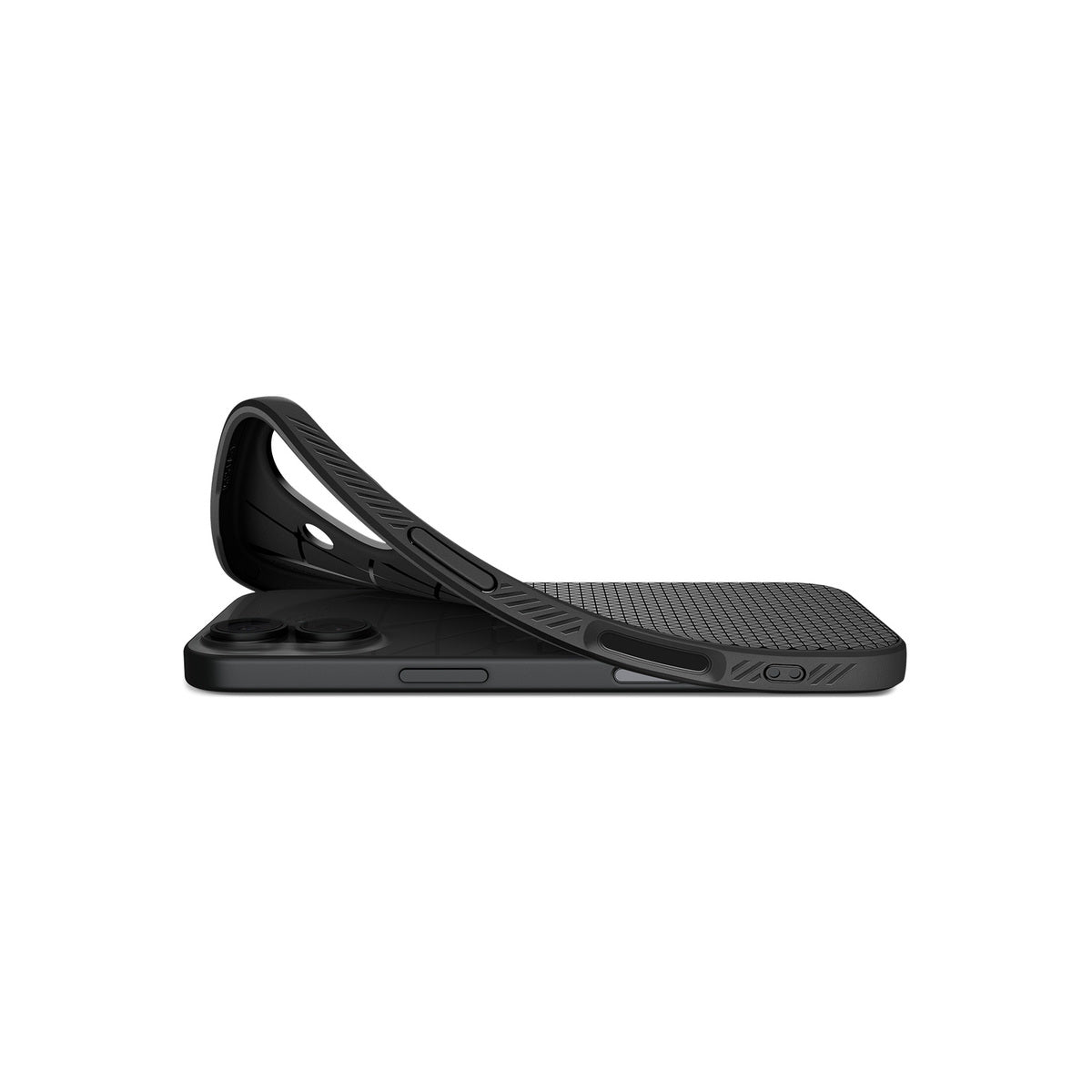Kryt pro iPhone 17 Spigen Liquid Air - matně černý - bonami.click
