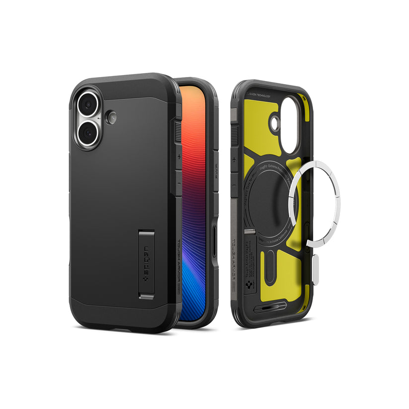 Kryt pro iPhone 17 Spigen Tough Armor T MagSafe - černý - bonami.click