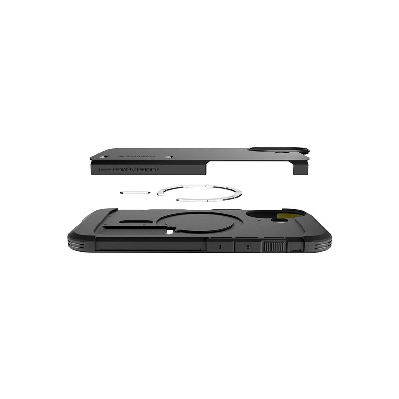 Kryt pro iPhone 17 Spigen Tough Armor T MagSafe - černý - bonami.click