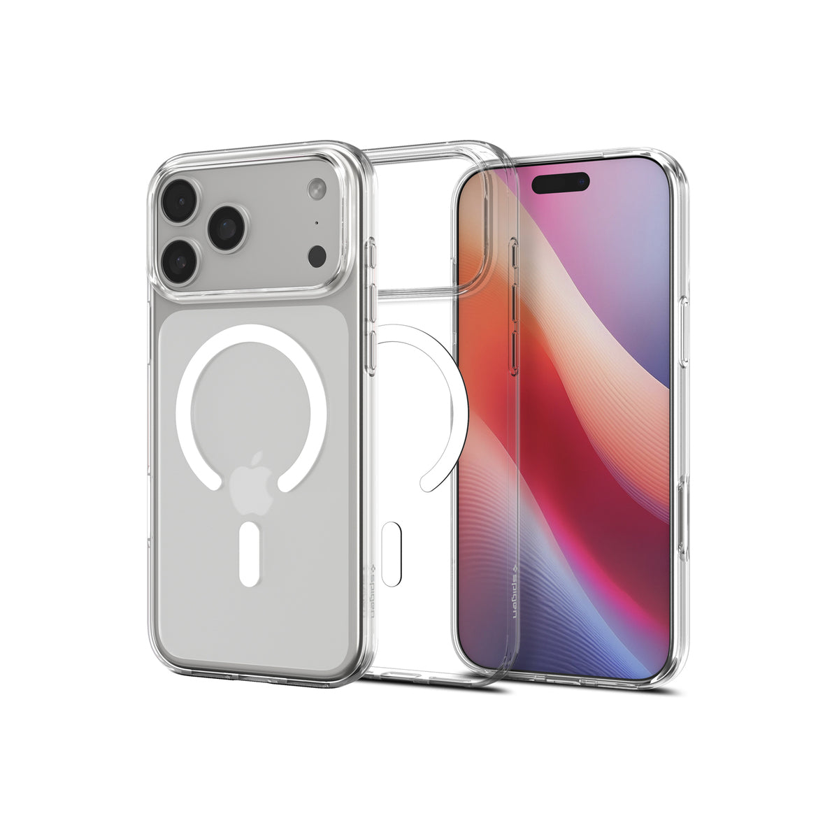 Kryt pro iPhone 17 Pro Max Spigen Liquid Crystal MagSafe - průhledně bílý - bonami.click