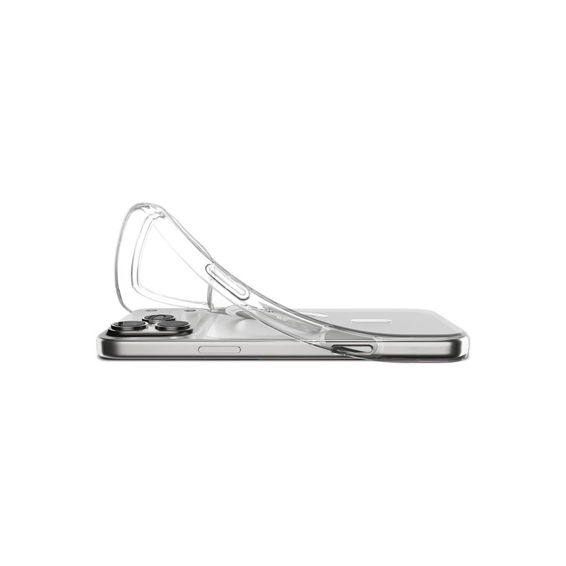 Kryt pro iPhone 17 Pro Spigen Liquid Crystal MagSafe - průhledně bílý - bonami.click