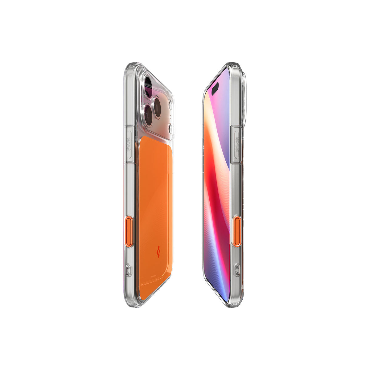 Kryt pro iPhone 17 Pro Max Spigen Ultra Hybrid T MagSafe - lesklý oranžový - bonami.click