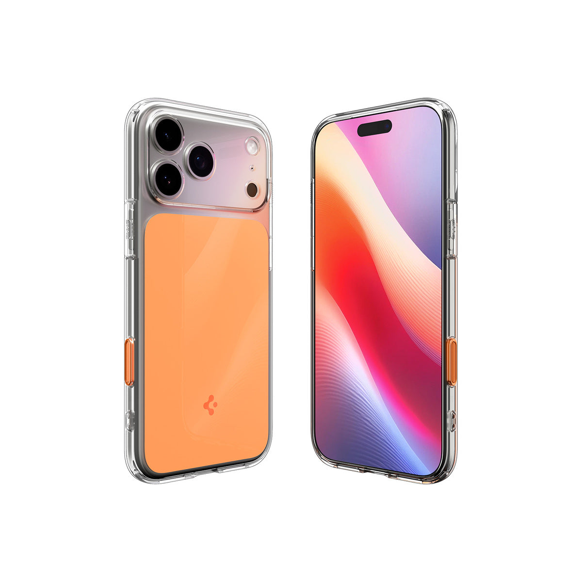 Kryt pro iPhone 17 Pro Max Spigen Ultra Hybrid T MagSafe - lesklý oranžový - bonami.click
