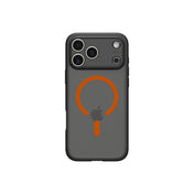 Kryt pro iPhone 17 Pro Max Spigen Ultra Hybrid MagSafe - černý mráz oranžový - bonami.click