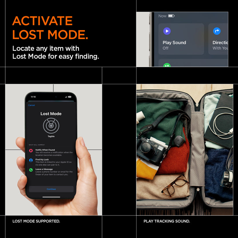 Bluetooth lokátor Spigen TagMe - černý - bonami.click