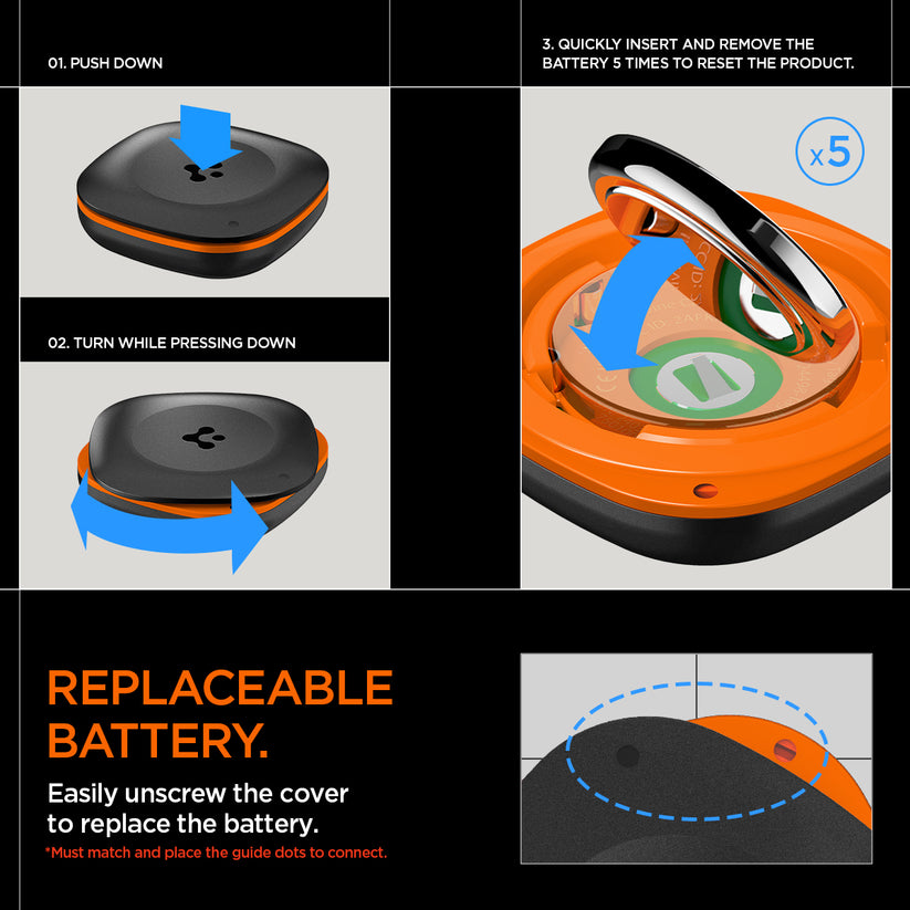 Bluetooth lokátor Spigen TagMe - černý - bonami.click