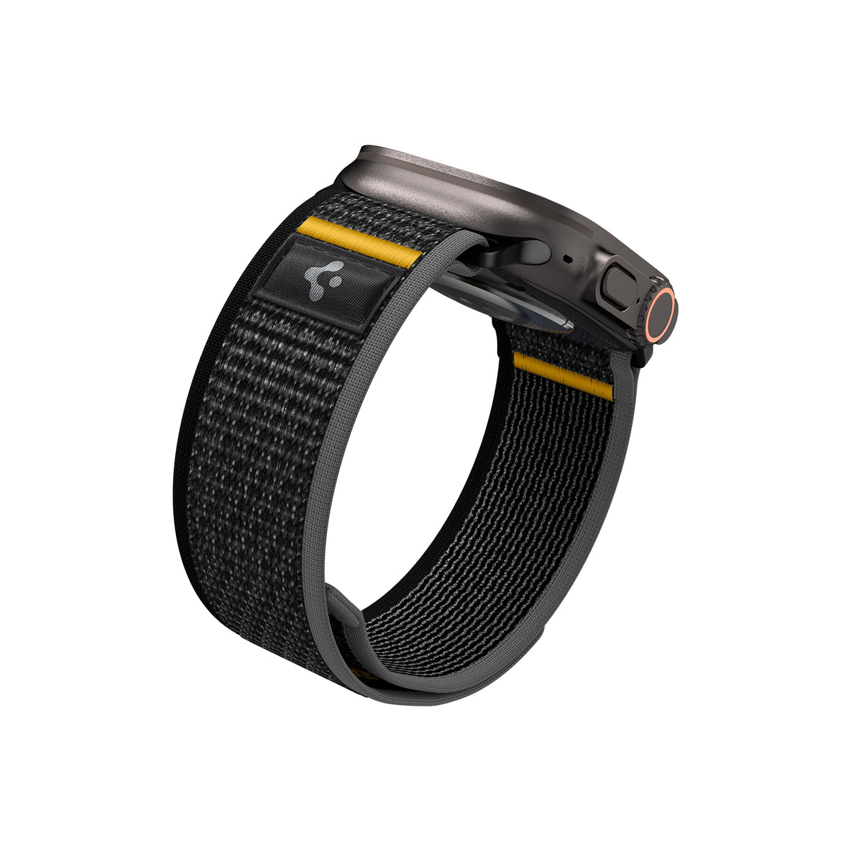 Řemínek pro Apple Watch 44mm/45mm/46mm/49mm Spigen Athlex Air Active Band - černý - bonami.click