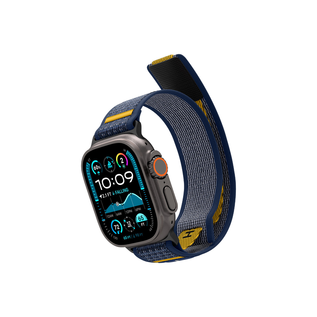 Řemínek pro Apple Watch 44mm/45mm/46mm/49mm Spigen Athlex Air Active Band - modrý - bonami.click