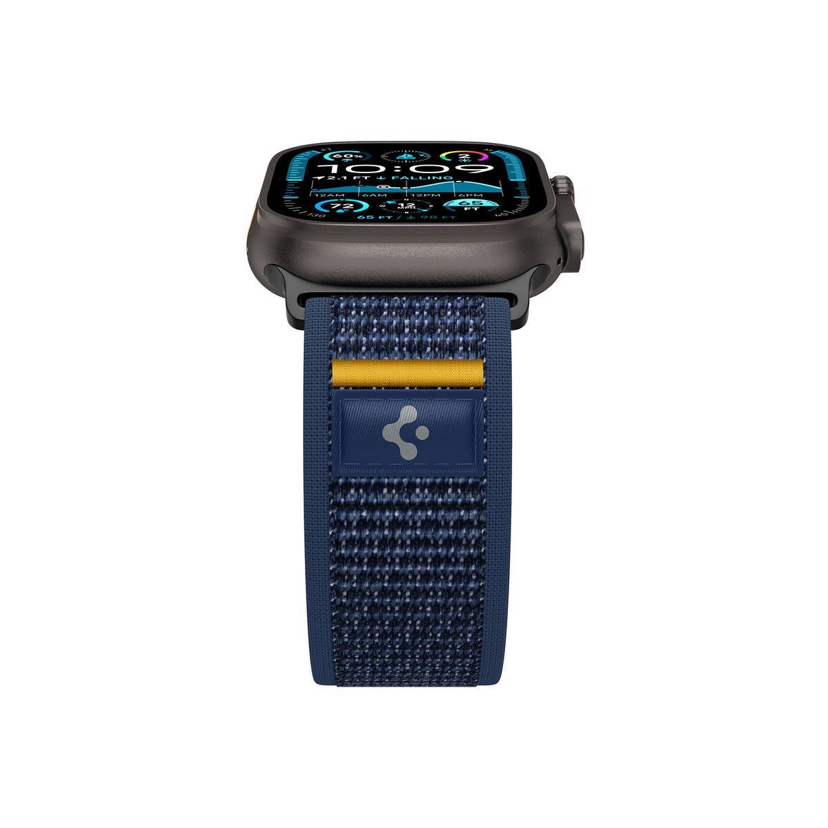 Řemínek pro Apple Watch 44mm/45mm/46mm/49mm Spigen Athlex Air Active Band - modrý - bonami.click
