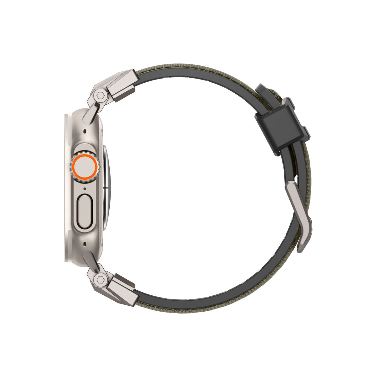 Řemínek pro Apple Watch 49mm/46mm/45mm/44mm Spigen DuraPro Armor - zelený - bonami.click