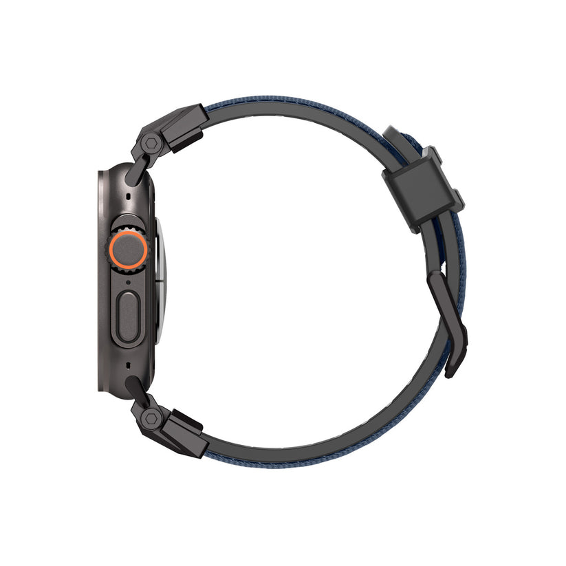Řemínek pro Apple Watch 49mm/46mm/45mm/44mm Spigen DuraPro Armor - modrý - bonami.click