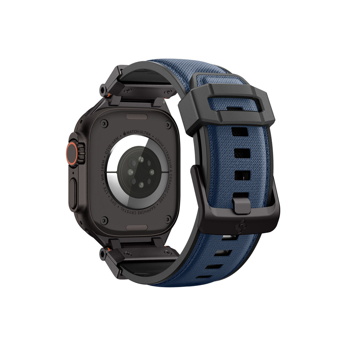 Řemínek pro Apple Watch 49mm/46mm/45mm/44mm Spigen DuraPro Armor - modrý - bonami.click