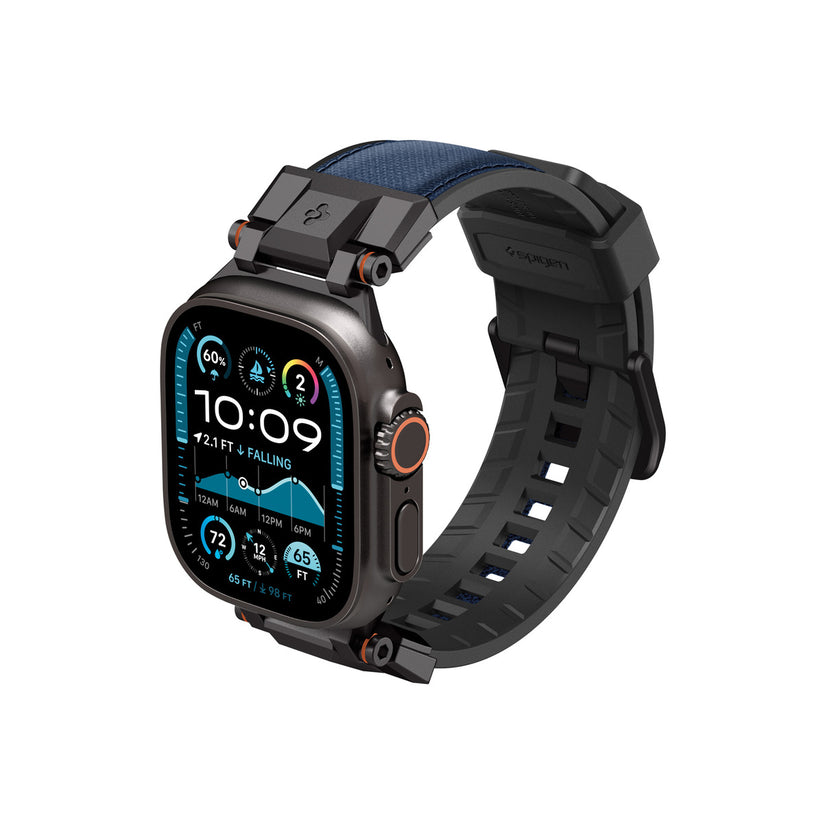 Řemínek pro Apple Watch 49mm/46mm/45mm/44mm Spigen DuraPro Armor - modrý - bonami.click